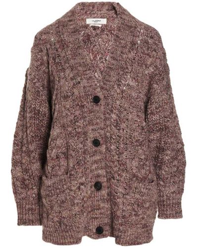 Isabel Marant Roswelly Cardigan - Brown