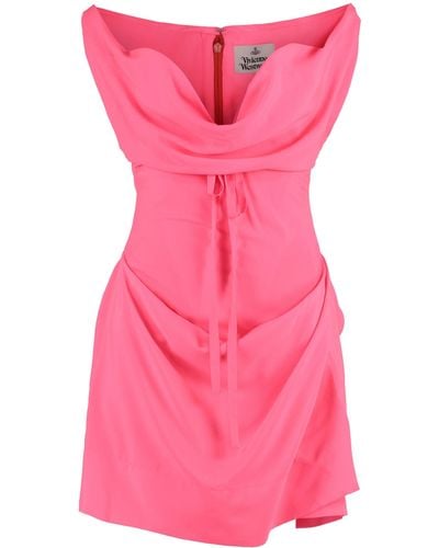 Vivienne Westwood Iwona Corset Dress - Pink