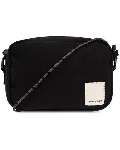 Emporio Armani 'sustainable' Collection Shoulder Bag, - Black