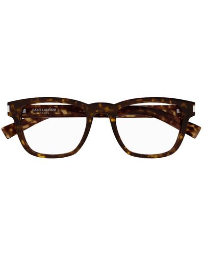 Saint Laurent Sl 664 Linea New Wave 002 Havana Glasses - Brown