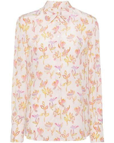 PS by Paul Smith Printed Shirt - Pink
