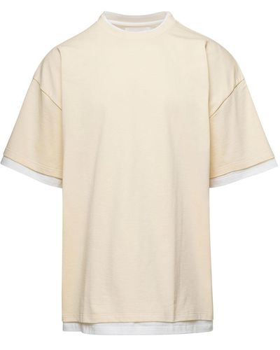 Jil Sander Doppia T-Shirt Mc - White