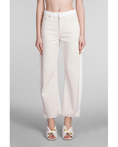 Stella McCartney Jeans In White Denim