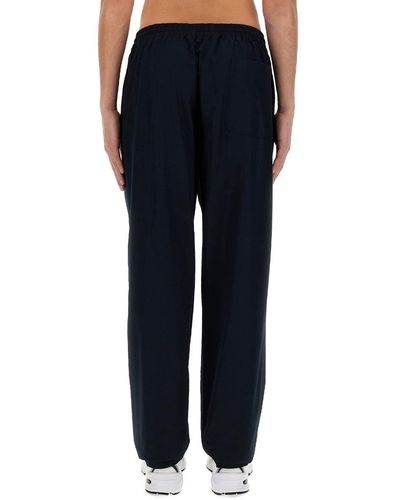 Aspesi Cotton Twill Trousers - Blue