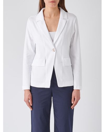 Gran Sasso Cotton Jacket - White