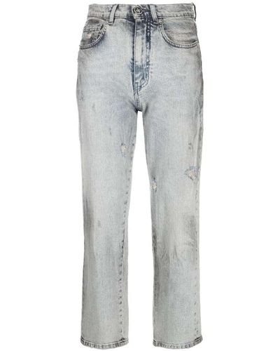 John Richmond Jeans Mom Fit Basic - Gray