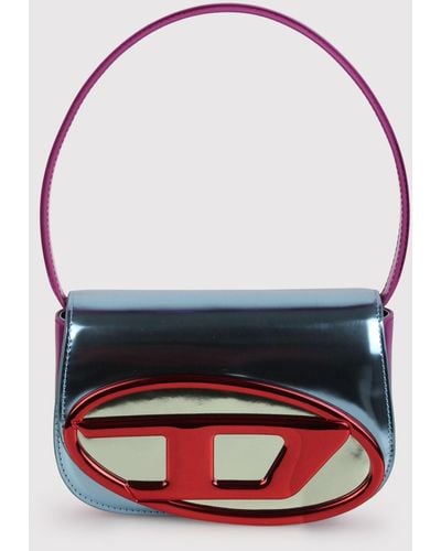 DIESEL 1Dr Bag With Logo Plaque - Red