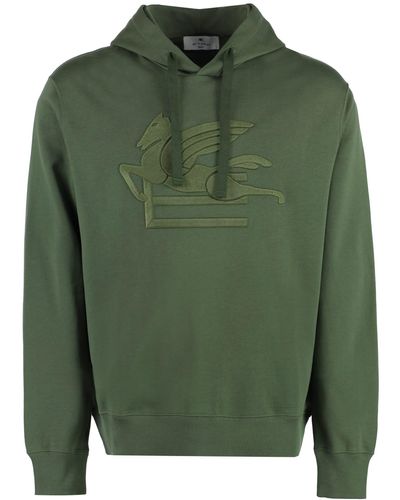 Etro Cotton Sweatshirt - Green