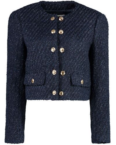 Michael Kors Knitted Jacket - Blue