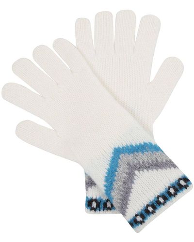 Alanui Antartic Circle Glove - White