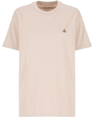 Vivienne Westwood T-shirts And Polos Beige - Natural