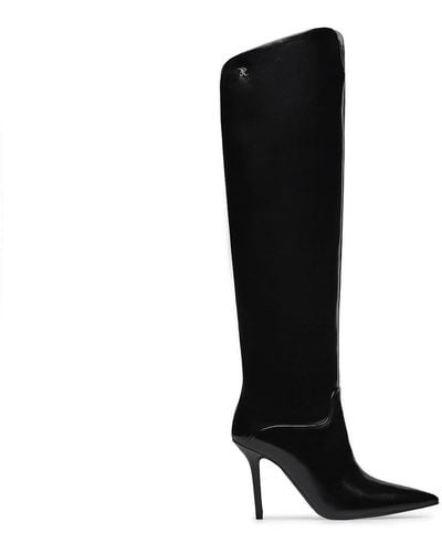Fabi Boot With Heel - Black