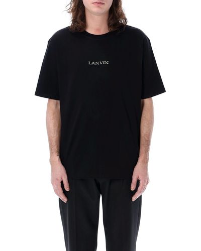 Lanvin Logo Classic T-Shirt - Black