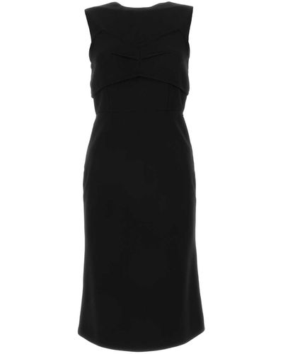 Sportmax Stretch Polyester Mirto Dress - Black