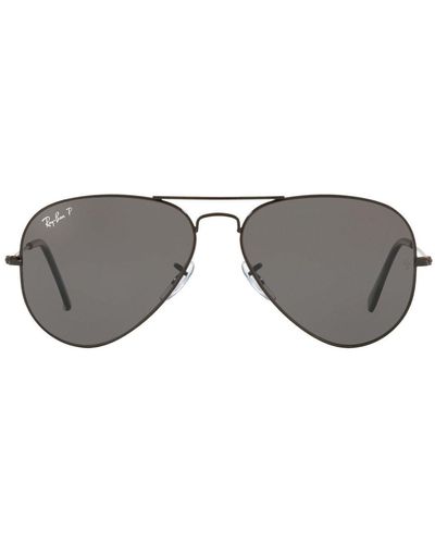 Ray-Ban Aviator Frame Sunglasses - Black