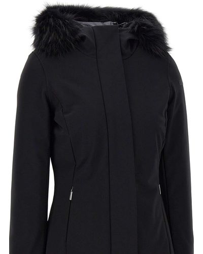Rrd Winter Long Fur Jacket - Blue