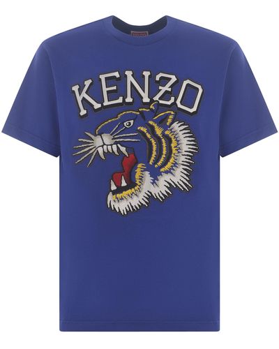 KENZO T-Shirt "Tiger" - Blue