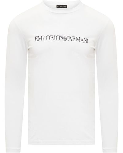 Emporio Armani Long-sleeve t-shirts Men | Online Sale up to 71% off | Lyst