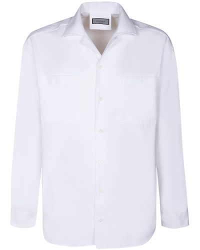Canali Sponge Shirt - White
