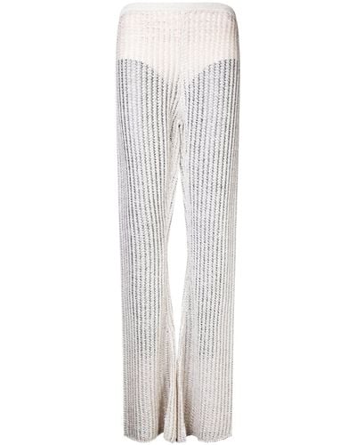 Forte Forte Openworking Trousers - White