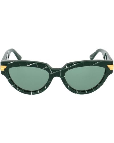 Bottega Veneta Cat Eye Sunglasses - Green