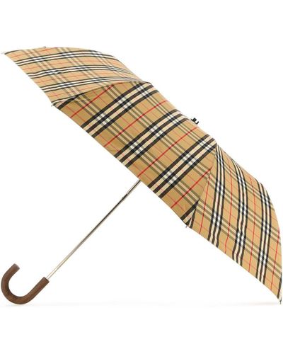 Burberry Printed Nylon Umbrella - Metallic