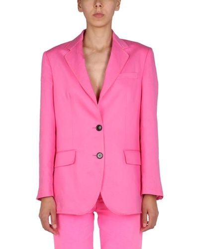 MSGM Single-Breasted Jacket - Pink