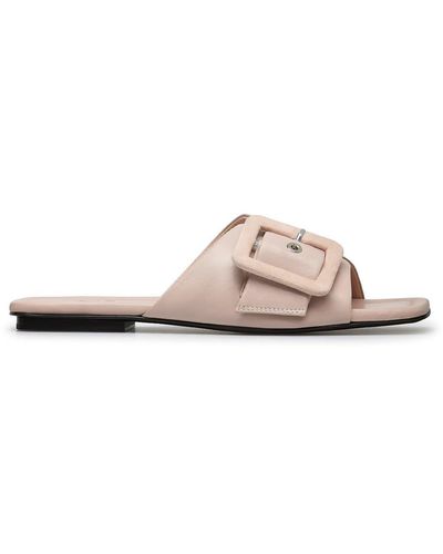 Fabi Sandal With Buckle - Pink