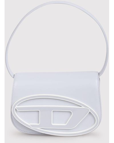 DIESEL 1Dr Bag With Logo Plaque - White
