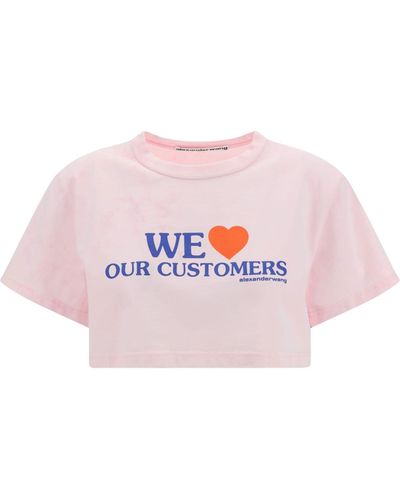 Alexander Wang T-shirts - Pink