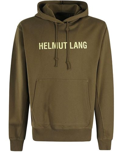 Helmut Lang Outer Hoodie - Green