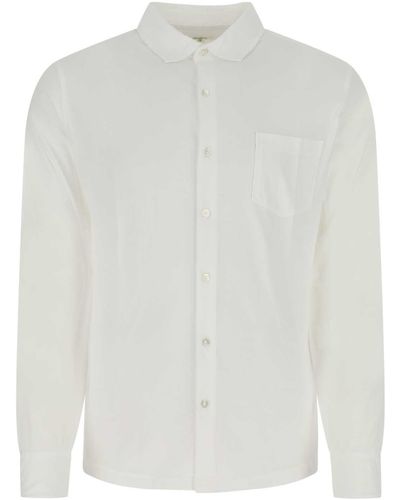 Hartford White Cotton Shirt