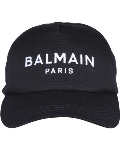 Balmain Paris Baseball Cap - Black