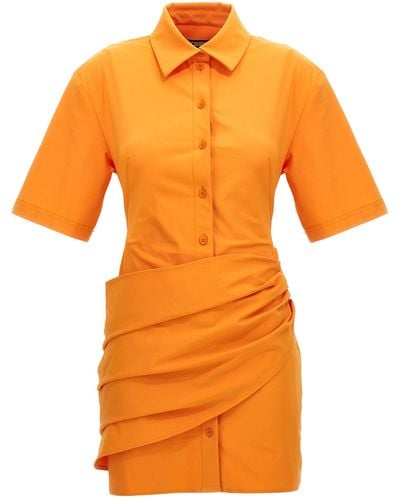 Jacquemus La Robe Camisa Dresses - Orange