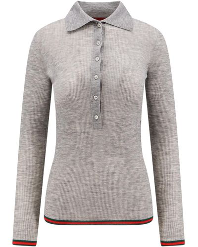 Gucci Polo Shirt - Grey