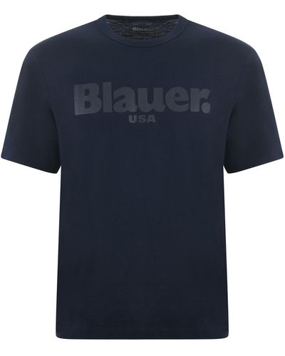 Blauer T-Shirt - Blue