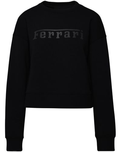 Ferrari Viscose Blend Sweatshirt - Black