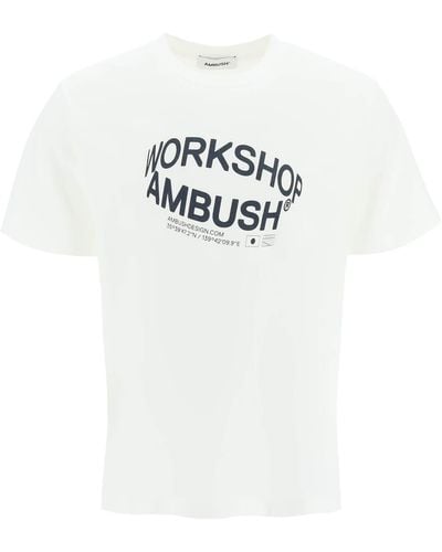 Ambush Revolve Logo T-shirt - White