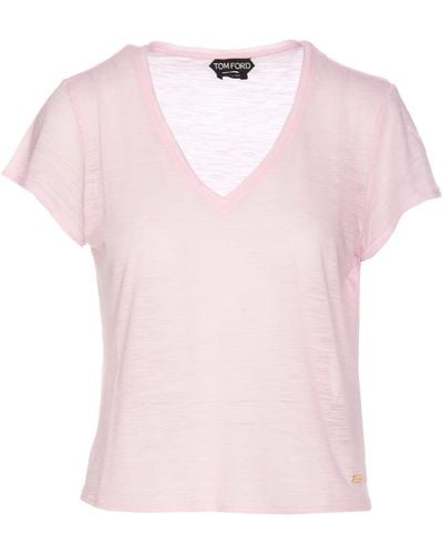 Tom Ford T-Shirts And Polos - Pink