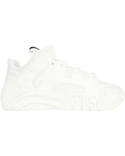Gcds Mid-Top Sneakers - White