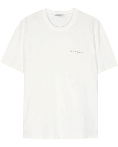 ih nom uh nit T-Shirts And Polos - White