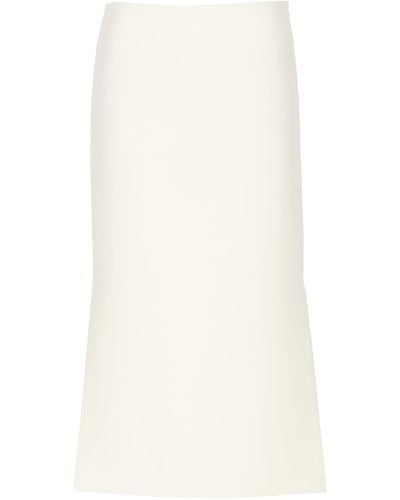 Sportmax Longuette With Side Panels - White