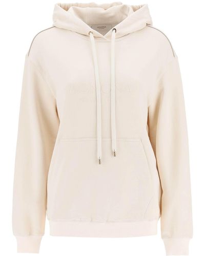 Agnona Logo Hoodie - Natural