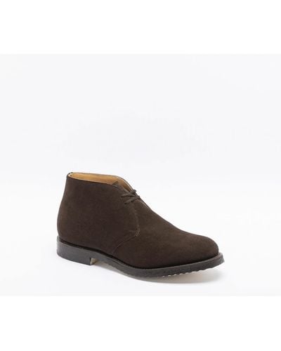 Church's Suede Boot (Para Sole) - Brown