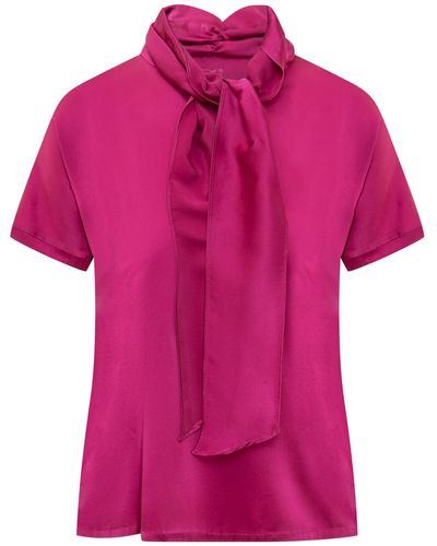 Jucca Blouse With Bow - Pink