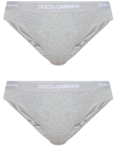 Dolce & Gabbana Briefs 2-pack - Gray