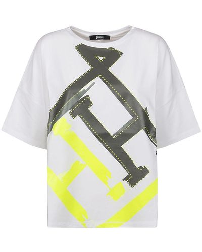 Herno Double H Fluo T-shirt - Gray