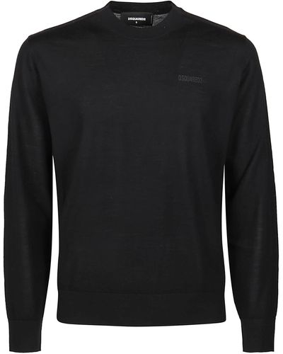 DSquared² Neon Sweater - Black