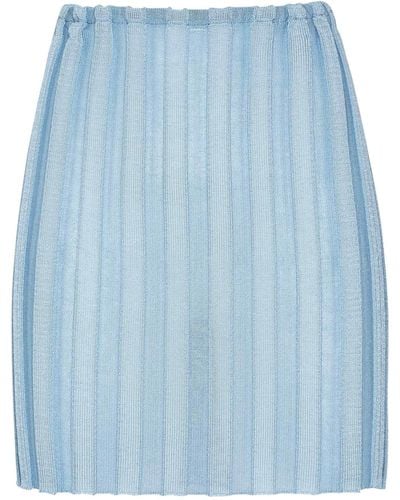 a. roege hove Katrine Mini Skirt - Blue