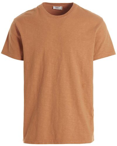 Closed T-Shirt Ricamo Logo - Brown